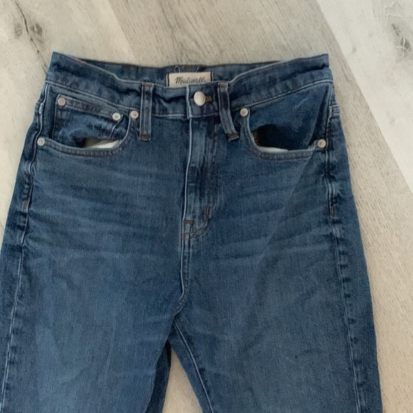 Madewell High‎ Rise Slim Boyjean size 26 jeans - Picture 8 of 16